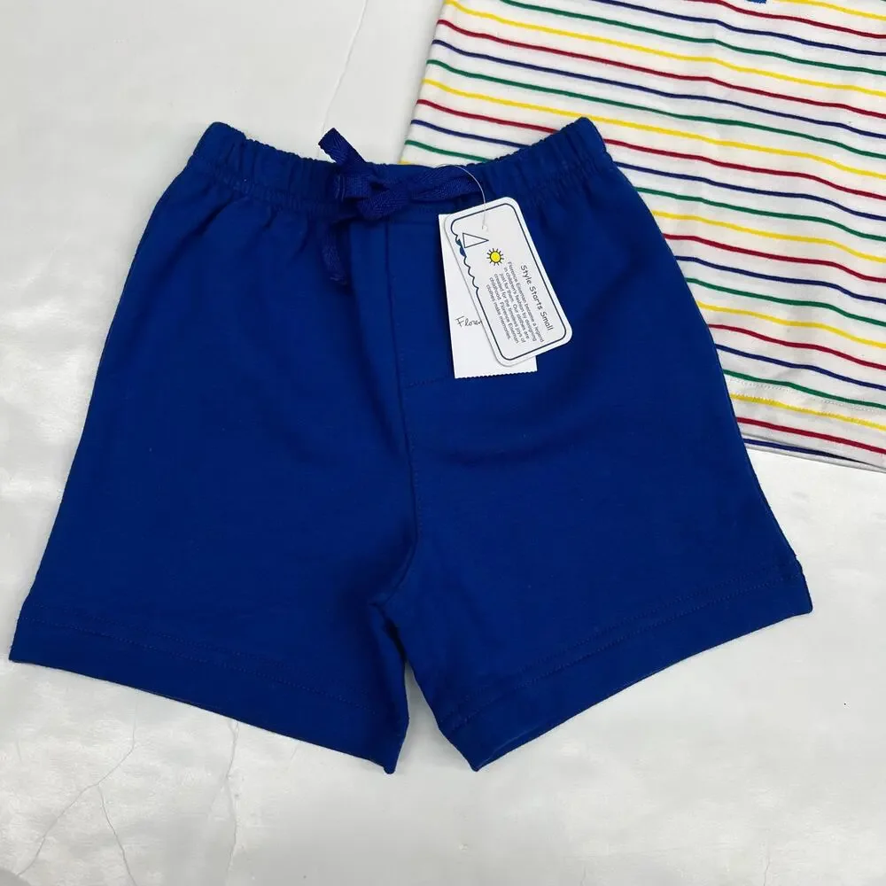 NWT Florence Eiseman 2T Stripe Knit Shirt Set with Turtle